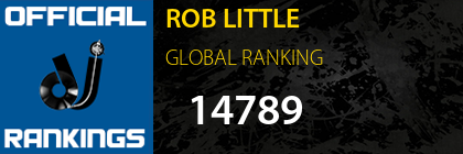 ROB LITTLE GLOBAL RANKING