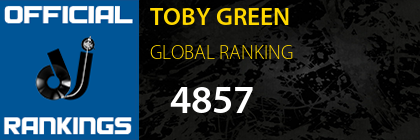 TOBY GREEN GLOBAL RANKING