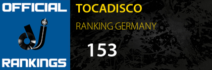 TOCADISCO RANKING GERMANY