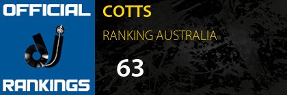 COTTS RANKING AUSTRALIA