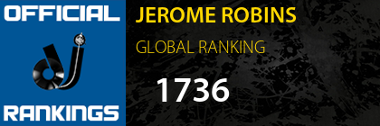 JEROME ROBINS GLOBAL RANKING