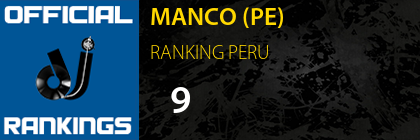 MANCO (PE) RANKING PERU