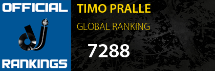 TIMO PRALLE GLOBAL RANKING