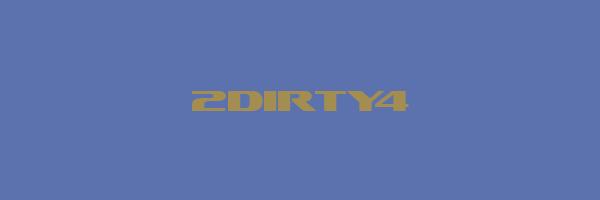 2DIRTY4 Logo