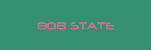 808 STATE Logo