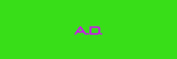 A.D. Logo