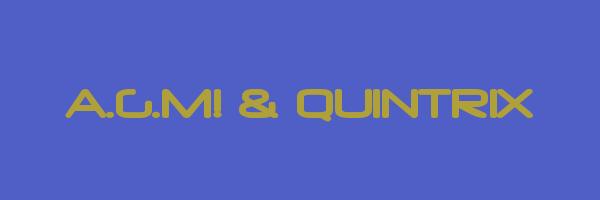 A.G.M! & QUINTRIX Logo