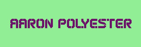 AARON POLYESTER Logo