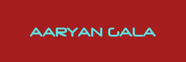 AARYAN GALA Logo