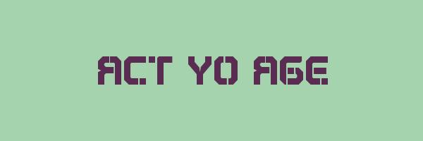 ACT YO AGE Logo