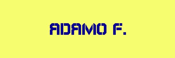 ADAMO F. Logo