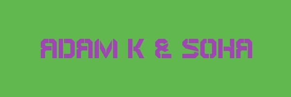ADAM K & SOHA Logo