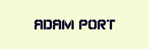 ADAM PORT Logo