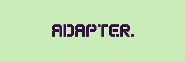 ADAPTER. Logo