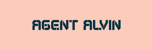 AGENT ALVIN Logo