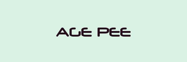AGE PEE Logo