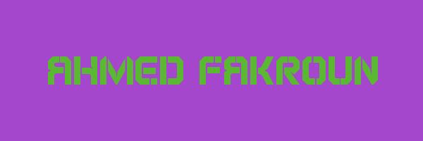 AHMED FAKROUN Logo