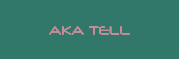 AKA TELL Logo