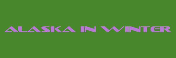 ALASKA IN WINTER Logo