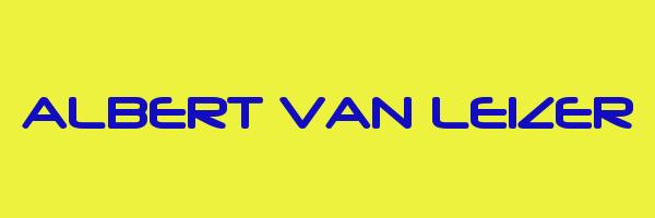 ALBERT VAN LEIZER Logo