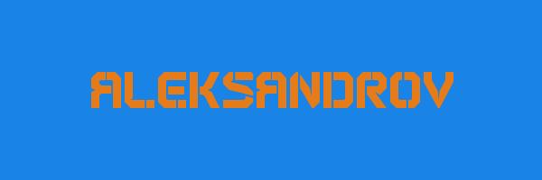 ALEKSANDROV Logo
