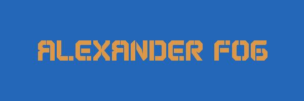 ALEXANDER FOG Logo
