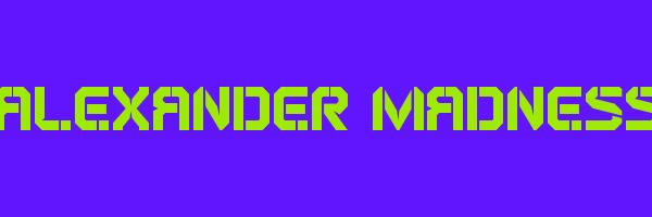 ALEXANDER MADNESS Logo