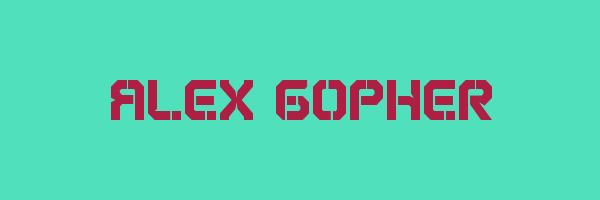 ALEX GOPHER Logo