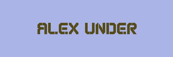 ALEX UNDER Logo