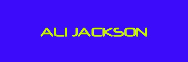 ALI JACKSON Logo