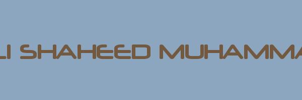 ALI SHAHEED MUHAMMAD Logo
