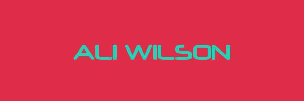 ALI WILSON Logo
