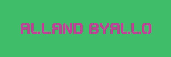 ALLAND BYALLO Logo