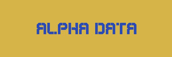 ALPHA DATA Logo