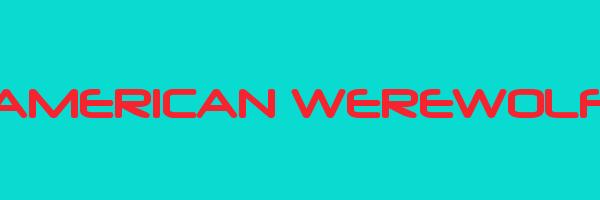 AMERICAN WEREWOLF Logo