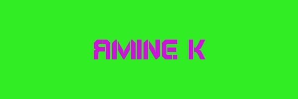 AMINE K Logo