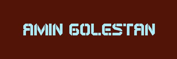 AMIN GOLESTAN Logo