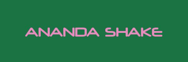 ANANDA SHAKE Logo