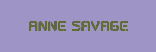 ANNE SAVAGE Logo