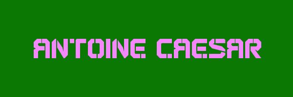 ANTOINE CAESAR Logo