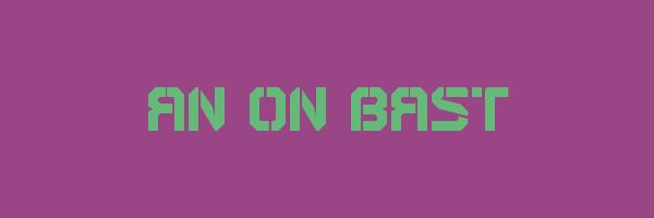 AN ON BAST Logo
