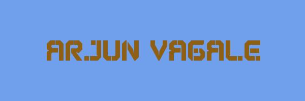 ARJUN VAGALE Logo