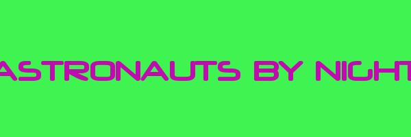ASTRONAUTS BY NIGHT Logo