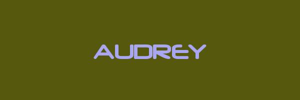 AUDREY Logo