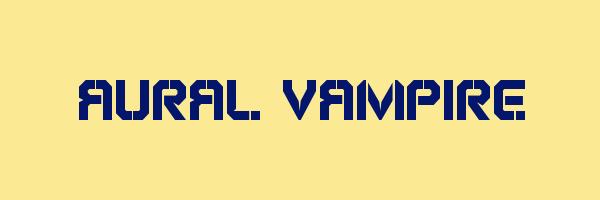 AURAL VAMPIRE Logo
