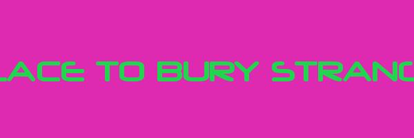 A PLACE TO BURY STRANGERS Logo