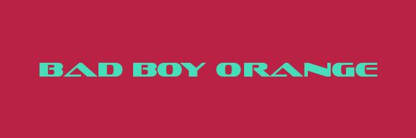BAD BOY ORANGE Logo
