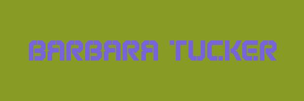 BARBARA TUCKER Logo