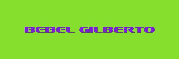 BEBEL GILBERTO Logo