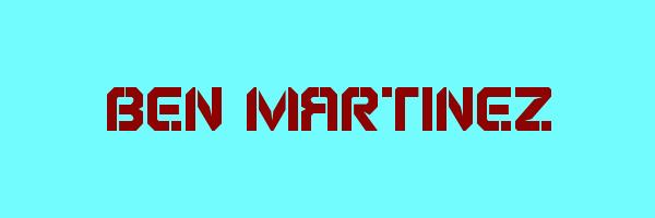 BEN MARTINEZ Logo